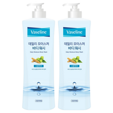 바세린 데일리 모이스처 바디워시, 800ml, 2개