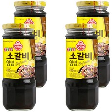 OTTOGI 不倒翁 牛排調味醬, 4罐, 480g