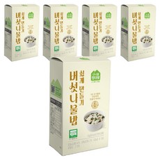 홈스랑 버섯나물밥 쉽게만들기, 45g, 5개