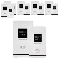 제이앤코 온더바디 쿨링겔 파우치형 10p, 50g, 6개