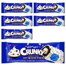 LOTTE 樂天 酥脆香草夾心巧克力棒, 33g, 6條