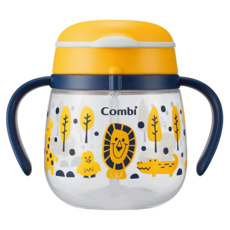 Combi 康貝 Laku樂可杯 第3階段 吸管杯, 森林, 240ml, 1個