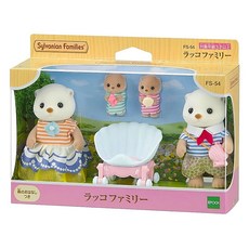 EPOCH 森林家族 海獺家庭組, 角色扮演玩具，激發想像力，促進親子互動, 1組