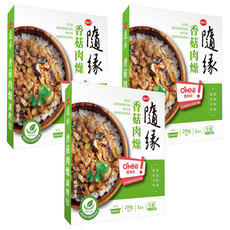 味丹 隨緣 香菇肉燥調理包 全素, 200g, 3盒