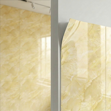 온아름 타일 시트지 붙이는 주방 욕실 대리석 스티커 벽지 10P, 옐로우마블