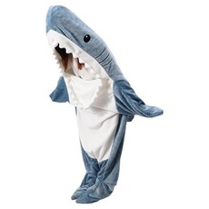 ROYALLIN 蘿林嚴選 可愛鯊魚睡衣睡袋