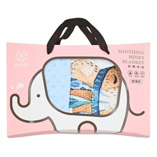 Roaze 柔仕 薄款舒眠豆毯, 溫和熊寶