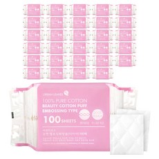 어반리브즈 엠보싱 화장솜, 100매입, 30개