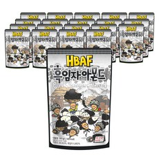 바프 흑임자 아몬드, 190g, 20개