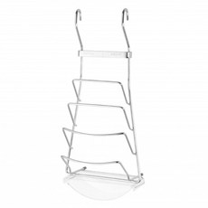 DAY&DAY 日日家居 鍋蓋架 附集水盒 掛式 #304不鏽鋼 W210*D140*H445MM, 銀色, 1個