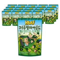바프 제주말차 아몬드, 190g, 20개