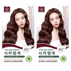 jennyhouse 婕宜彩妝 高級染髮劑, 7RB Rose Gold Brown, 2盒