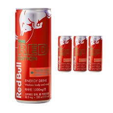 Red Bull 紅牛 能量飲 西瓜口味, 250ml, 4罐