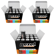 SM Bexel Basic Plus 高性能鹼性 AAA 電池, 20入, 3個