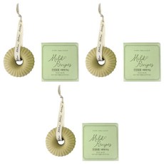 Mild Recipe泡泡洗碗皂 綠茶檸檬, 3個, 85g