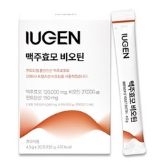 IUGEN 啤酒酵母生物素泛酸 30入, 1個, 135g