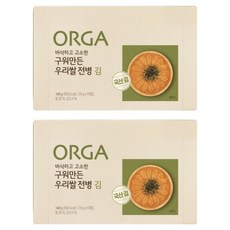 올가홀푸드 구워만든 우리쌀 전병 김, 2개, 김맛, 144g