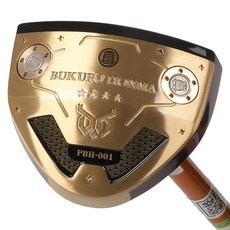 BUKURO HONMA 柿木 4星 公園高爾夫球桿 左手用 金色 850mm B4FUCE01, 90度