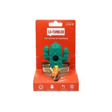 L'chic TUMBLER不倒翁零食玩具, 增加親子互動樂趣, 內藏食物增加毛孩興趣, 透過玩樂紓解毛孩壓力, 使用天然塑料降低誤食疑慮, 上下可旋開方便清洗, 投降仙人掌, 1個