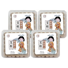 楠陽艾 陳年長纖維艾柱 72個, 4個