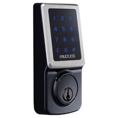 FAULTLESS 加安牌 三合一 卡片/密碼/鑰匙 電子感應觸控門鎖, 美規ANSI第二級認證, 鎖閂可作動超過15萬次, 前導碼功能, 密碼錯誤自動失效, TD-505PC, 孔洞符合可DIY 安裝