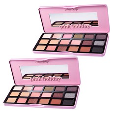 Color Deep 18 Pink Holiday 眼影盤, 混色, 2個