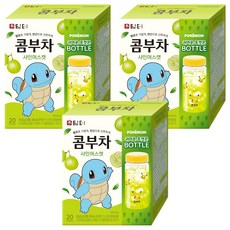 Damtuh 丹特 寶可夢康普茶 麝香葡萄, 5g, 20入, 3盒