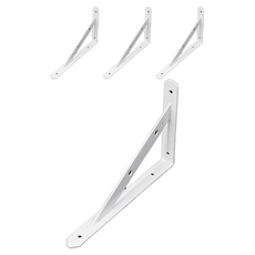 튼튼 선반받침대 대, 화이트-대(2개), 4개