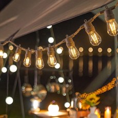 21C Trend 麻繩 復古感性 露營 豪華露營 屋頂室內裝飾 Solvits 變壓器燈串 10燈