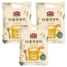 馬玉山 特濃燕麥奶黃金麥芽 10包, 28g, 3袋
