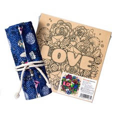 dream ART 著色捲筒筆袋組, 混合色, 1套