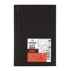 캔손 ONE 아트 스케치북 100g, A6, 1개
