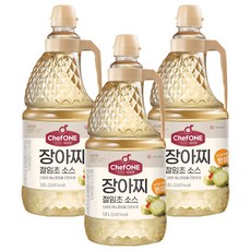 Chefone 醃醋醬, 3個, 1.8L