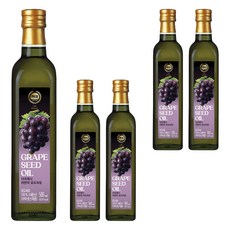 Haepyo The Fresh La Mancha葡萄籽油, 5個, 500ml