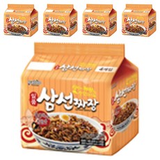 Paldo 八道 一品 三鮮炸醬麵 Set 海鮮風味濃郁 麵條彈牙有嚼勁, 4包, 20包