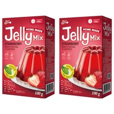 Bread Garden 草莓果凍粉, 100g, 2盒