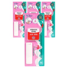 위덴 투웨이 치간 칫솔 I형 SSS 2p + 리필 브러쉬 SSS 50p + 휴대 케이스, 4세트