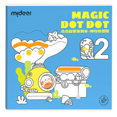 點點啟蒙塗鴉本 : 神奇妙想國 LEVEL 2 搭配mideer魔法點點筆使用, Ningbo Mideer Network Tech. Co., Ltd., 赫威． 托雷