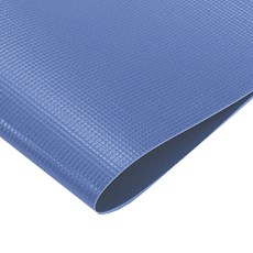 QUECHUNG 防水雙面塗層頂級PVC防水帆布 1.2 x 5 m, 藍色, 1個