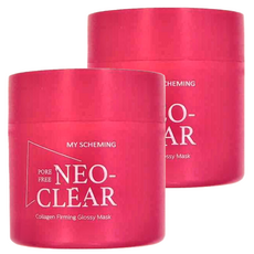 MY SCHEMING 我的心機 彈力水光膠原緊緻撕拉面膜 Collagen Firming Glossy Mask 125g, 1罐, 2罐