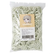 素色橡皮筋 500g, 白色/雙帶, 1包