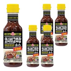 OTTOGI 不倒翁 五花肉用芥末辣椒醬, 5瓶, 360g