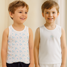 미키마우스 디즈니 남아용 오가닉 런닝 2종 세트