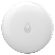 Aqara 水浸傳感器 漏水檢測警報器 智慧家庭防護 居家安全, 1個, 白色