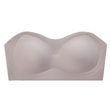 冰絲平口防滑無痕乳膠內衣, M, 芋紫