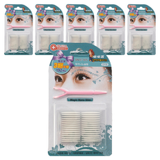 아이참 나노슬림 양면 쌍꺼풀 테이프 192p 세트, 6세트