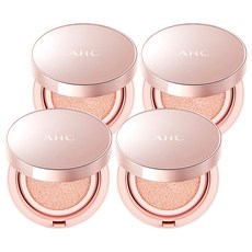 AHC 粉嫩光澤美拍氣墊粉餅 SPF30 PA++, 單色, 15g, 4顆
