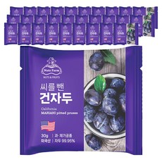 넛츠팜 씨를 뺀 건자두, 30g, 90개