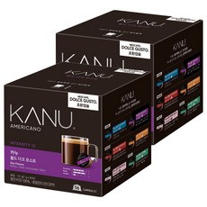 KANU 黃金深度烘焙膠囊咖啡 Dolce Gusto咖啡機適用, 7g, 16顆, 2盒