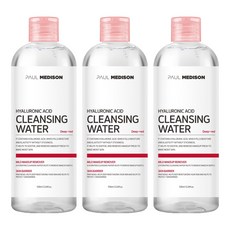 PAUL MEDISON 玻尿酸卸妝水, 510ml, 3瓶